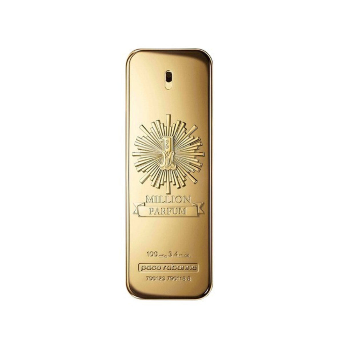 Refect Beauty Paco Rabanne One Million Parfum for men in a signature gold bar shaped glass bottle