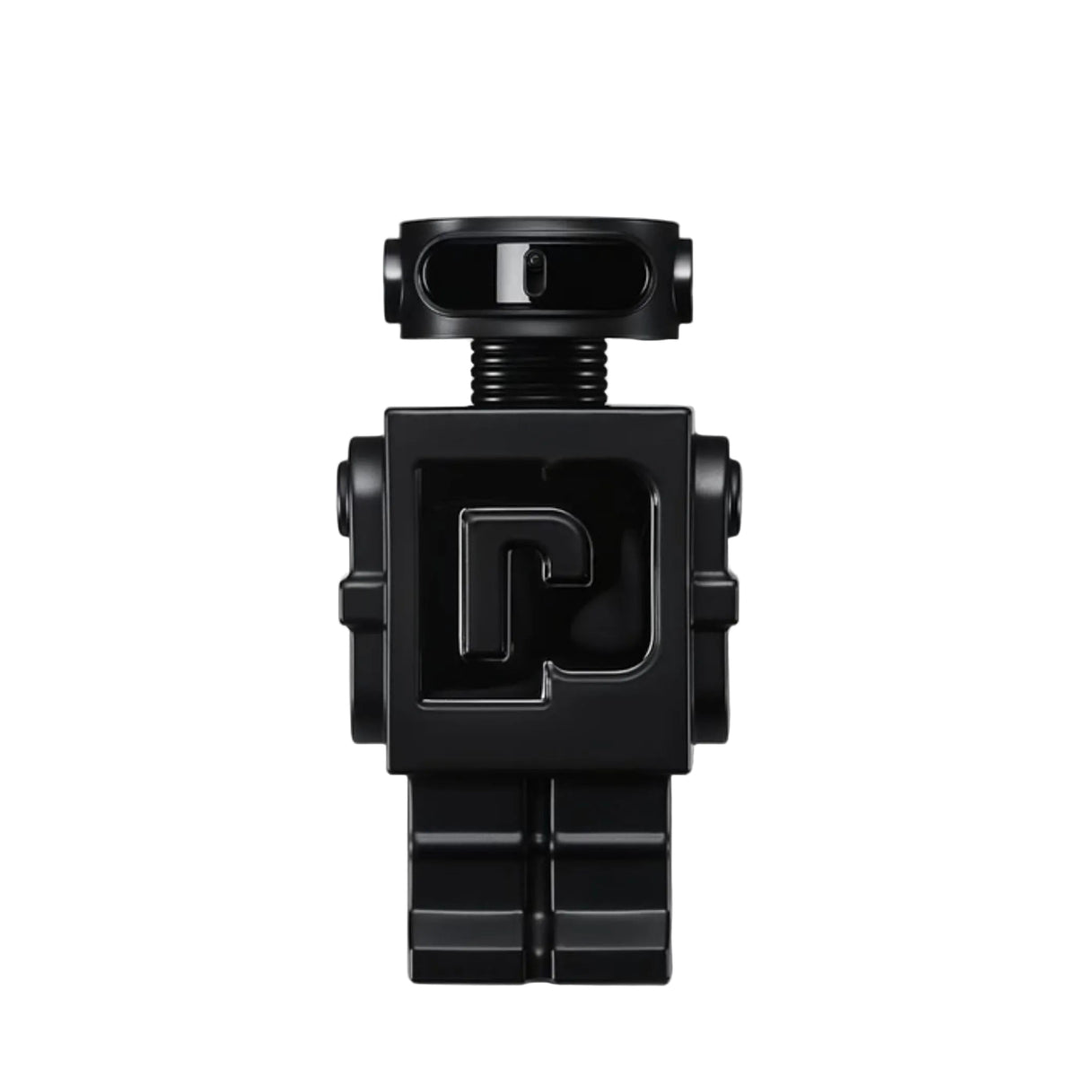 Refect Beauty Paco Rabanne Phantom Parfum in a matte black robot-shaped bottle for men
