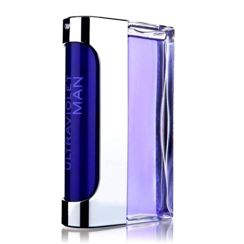 Refect Beauty Paco Rabanne Ultraviolet Eau de Toilette for men in a modern purple and silver rectangular bottle