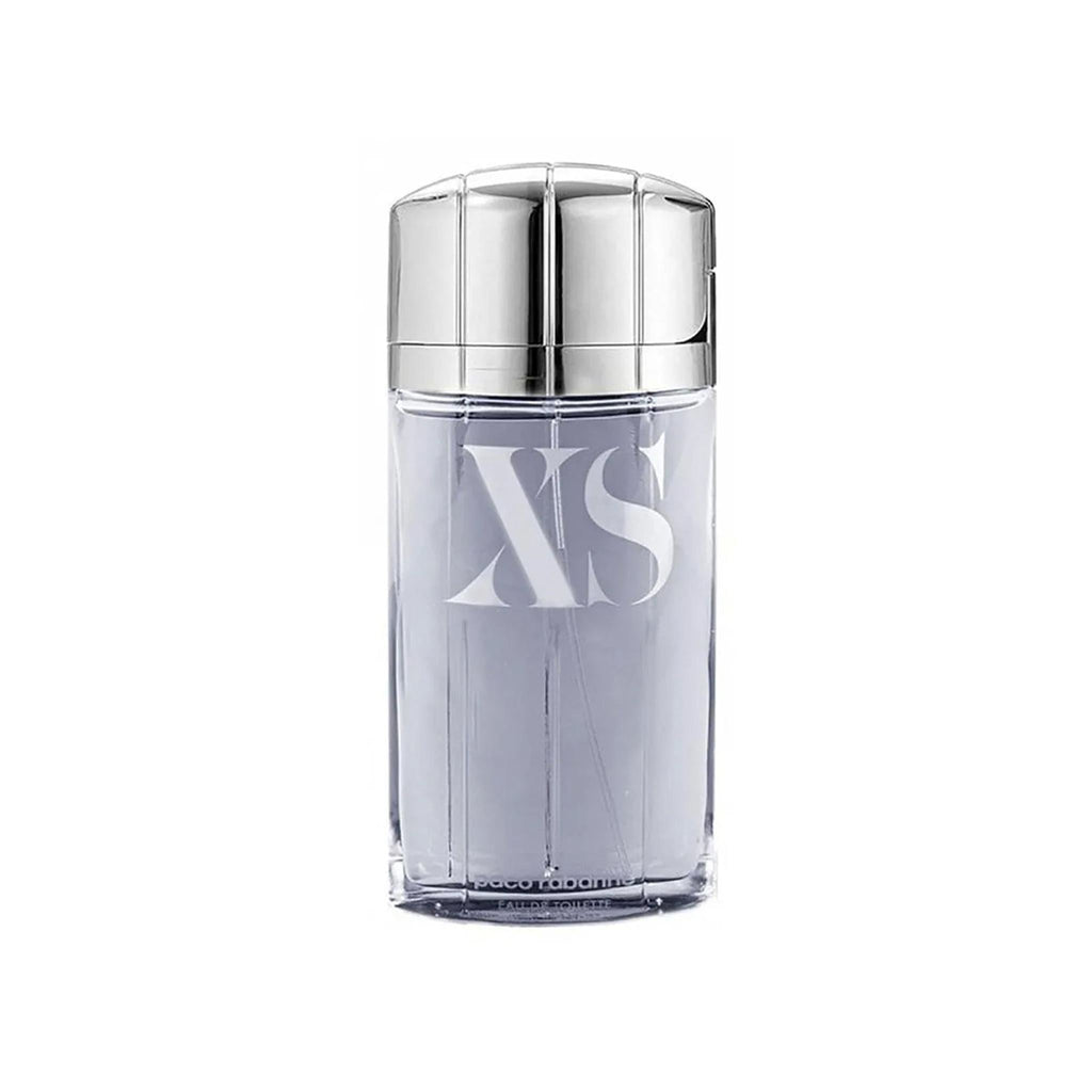 Refect Beauty Paco Rabanne XS Eau de Toilette in a clear glass bottle with a metallic silver cap