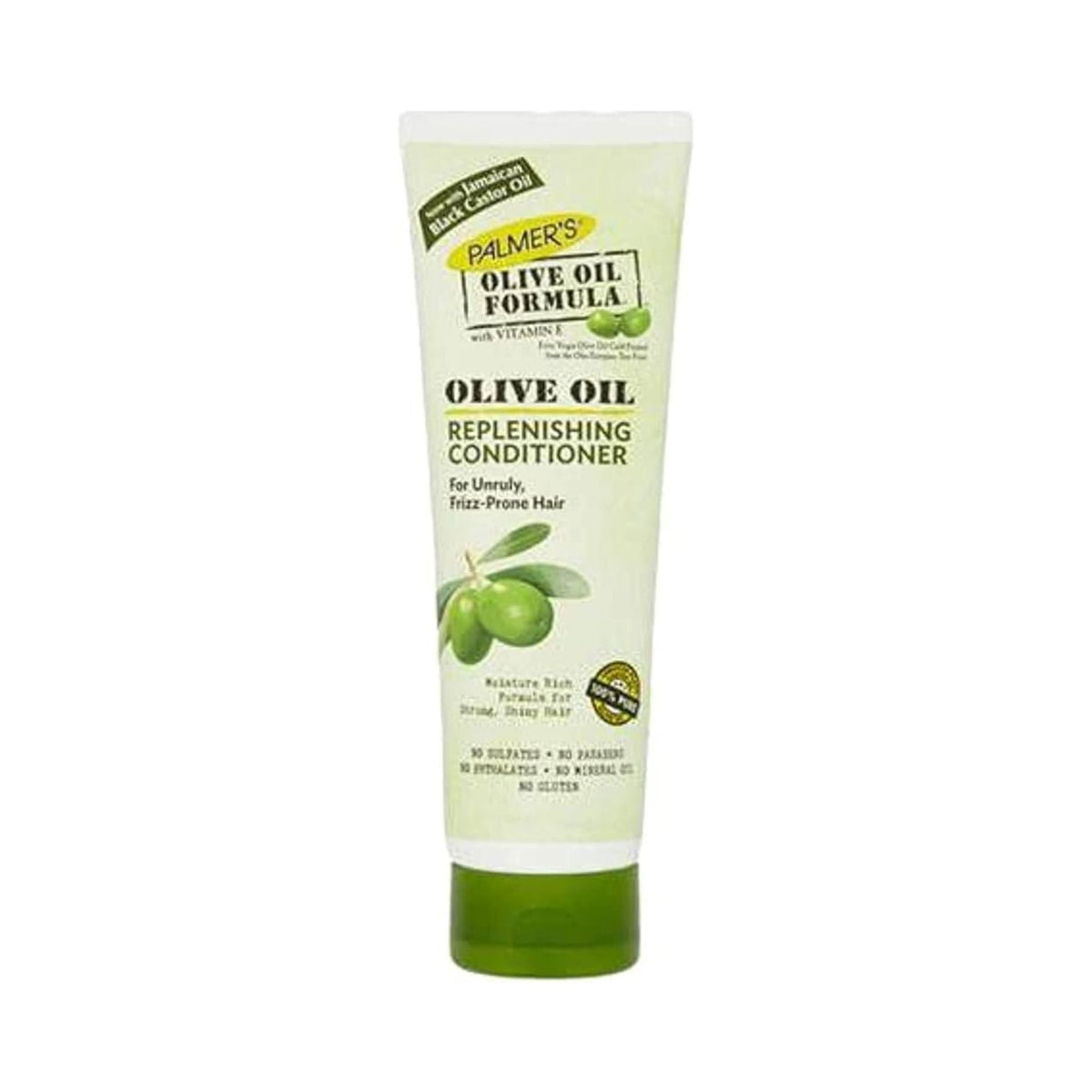Refect Beauty Palmer's Olive Oil Formula replenishing hair conditioner in a light green squeeze tube