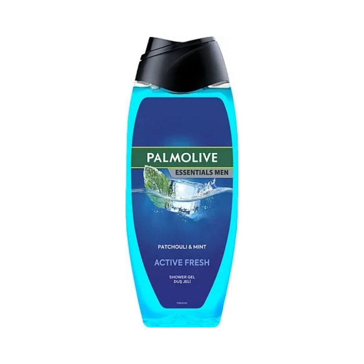 Refect Beauty Palmolive Men Active Fresh shower gel in a blue bottle with mint and ice graphic for daily body wash