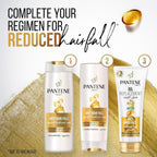 Refect Beauty Pantene Pro-V Anti-Hair Fall shampoo, conditioner, and oil replacement set for stronger hair.