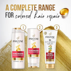 Refect Beauty Pantene Pro-V Colored Hair Repair set featuring shampoo, conditioner, and oil replacement cream.