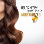 Refect Beauty Pantene Moisture Renewal Conditioner ad showing healthy, wavy brown hair and a Pro-V nutrient capsule.