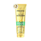 Refect Beauty Pantene Oil Replacement Smooth & Silky leave-in hair cream in a gold 275ml tube.