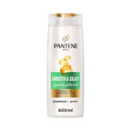 Refect Beauty Pantene Pro-V Smooth & Silky shampoo bottle for frizz control and shiny hair in 600ml size