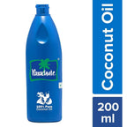 Refect Beauty Parachute 100% pure coconut oil in a blue 200ml bottle for hair and body nourishment