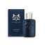Refect Beauty Parfums de Marly Layton eau de parfum bottle and navy blue box featuring the iconic horse logo