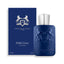 Refect Beauty Parfums de Marly Percival Eau de Parfum bottle and blue box with signature horse emblem