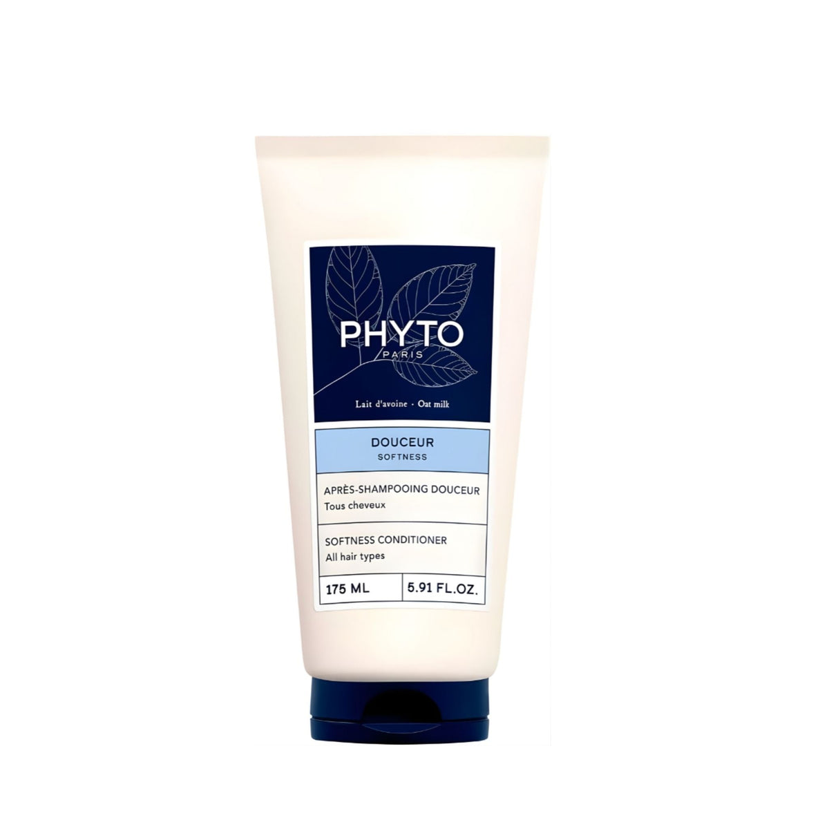 Refect Beauty Phyto Douceur Softness Conditioner in a 175ml white squeeze tube for all hair types.