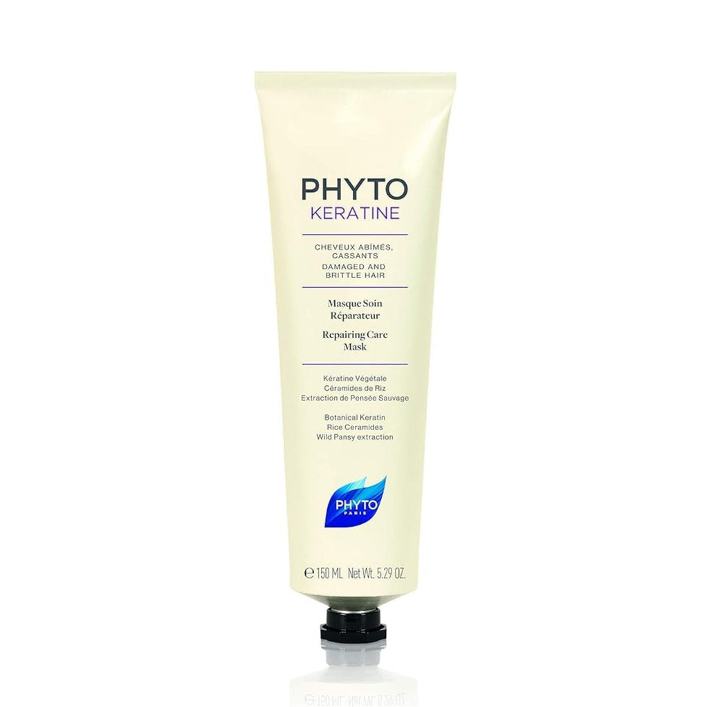 Refect Beauty Phyto Keratine Repairing Care Mask in a 150ml cream tube for damaged and brittle hair