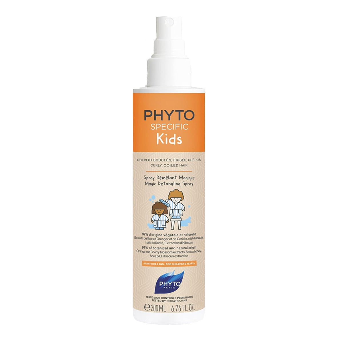 Refect Beauty Phyto Specific Kids Magic Detangling Spray bottle for curly and coiled hair with botanical extracts