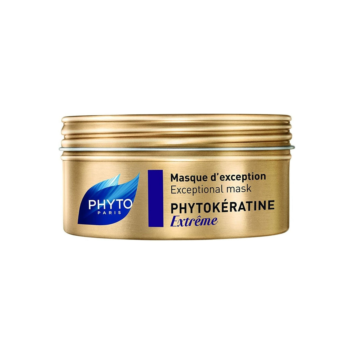 Refect Beauty Phyto Phytokeratine Extreme hair mask in a gold jar for repairing and nourishing damaged hair