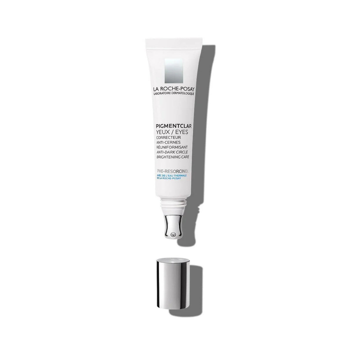 Refect Beauty La Roche-Posay Pigmentclar Eyes cream tube with a metal applicator tip for dark circles.