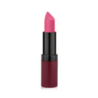 Refect Beauty Golden Rose Velvet Matte Lipstick in a vibrant pink shade with a sleek black tube packaging 08