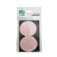 Refect Beauty FE powder sponge 2 pack featuring soft round pink makeup sponges with satin ribbons in retail packaging