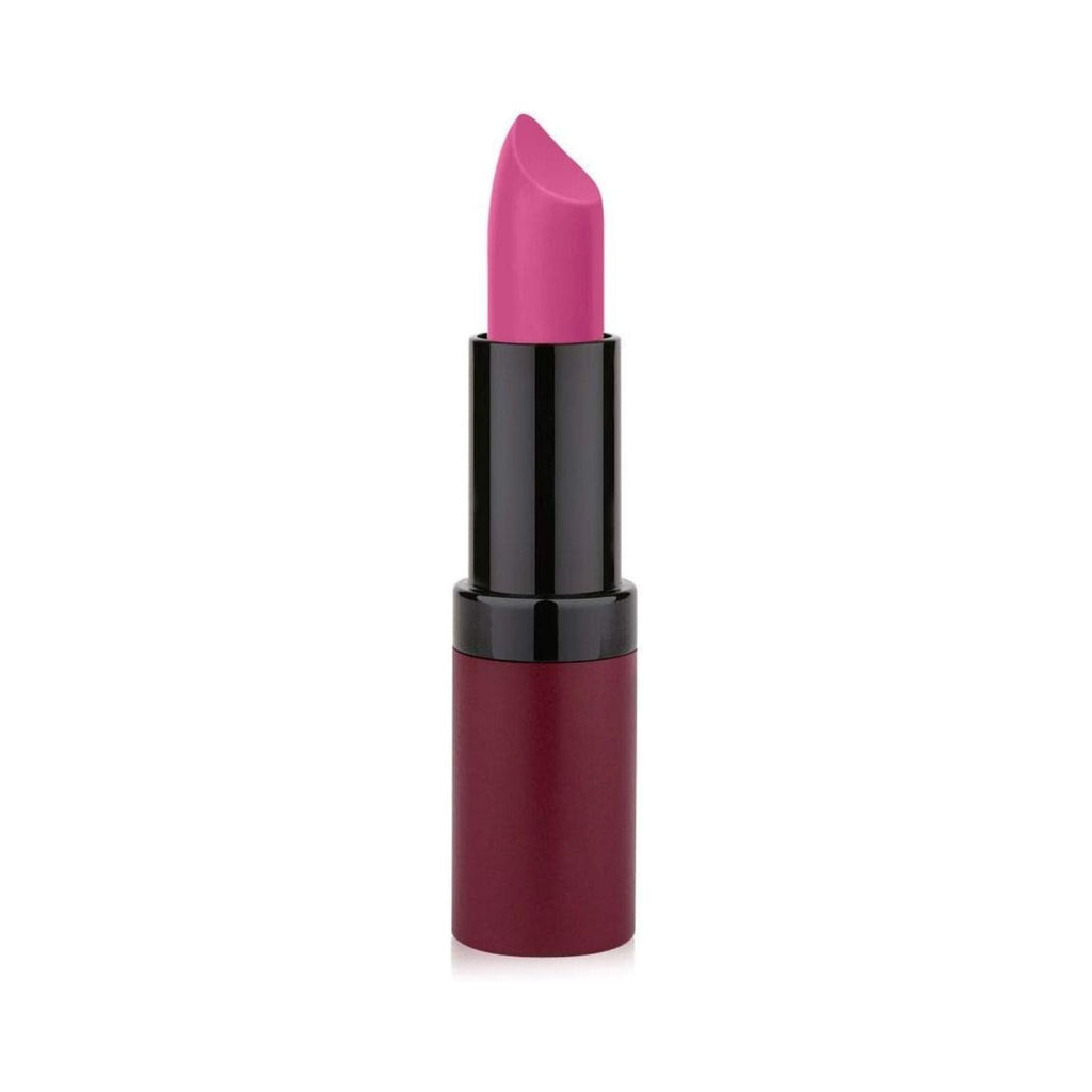 Refect Beauty Golden Rose Velvet Matte Lipstick in a vibrant pink shade with a smooth, long-lasting finish. 13
