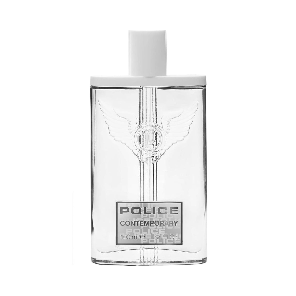 Refect Beauty Police Contemporary Eau de Toilette 100ml glass fragrance bottle with embossed wing detail