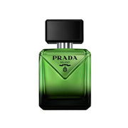 Refect Beauty Prada Paradigme Eau de Parfum in a square green glass bottle with a black cap for men