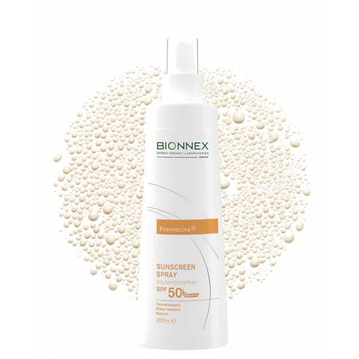 Refect Beauty PREVENTIVA SPF 50+ spray sunscreen bottle for face and body protection against UVA and UVB rays