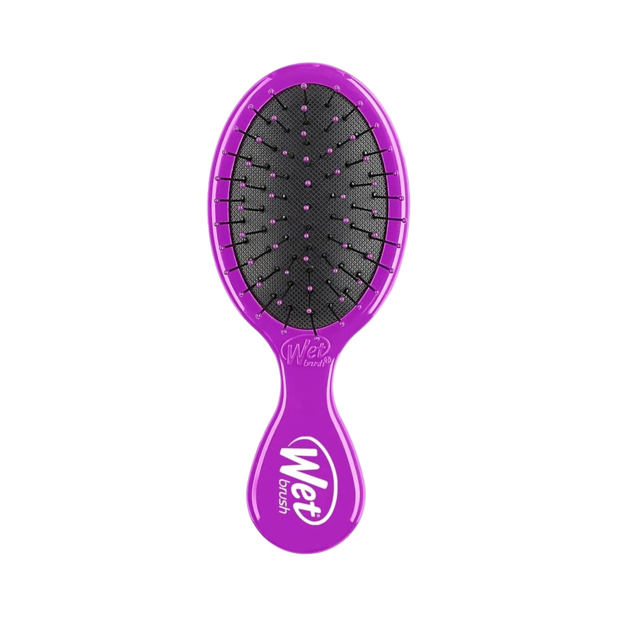 Refect Beauty Wet Brush Mini Detangler for kids in purple with flexible IntelliFlex bristles for gentle detangling. Main image