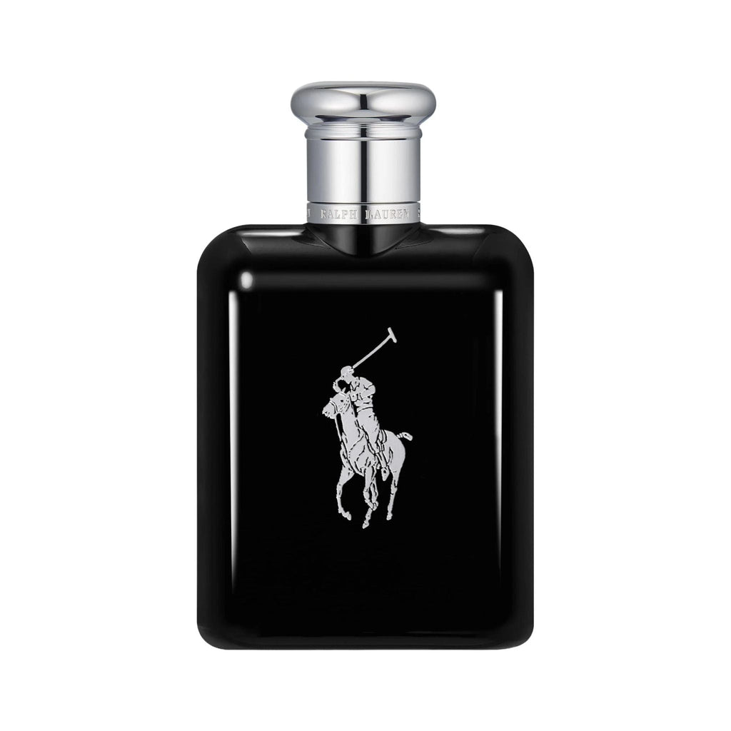 Refect Beauty Ralph Lauren Polo Black Eau de Toilette in a sleek black bottle with a silver polo player logo