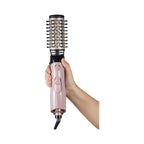 Refect Beauty Remington Coconut Smooth hot air styler with a rose gold handle and mixed bristle brush attachment