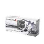 Refect Beauty Remington Pro Ceramic Titanium hair straightener gift pack with accessories in a storage bag