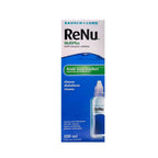Refect Beauty ReNu MultiPlus multi-purpose contact lens solution bottle in its white and blue packaging