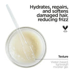 Refect Beauty Revox B77 Plex Bond Care Shampoo Step 4 showing the lightweight, water-based micellar gel texture.