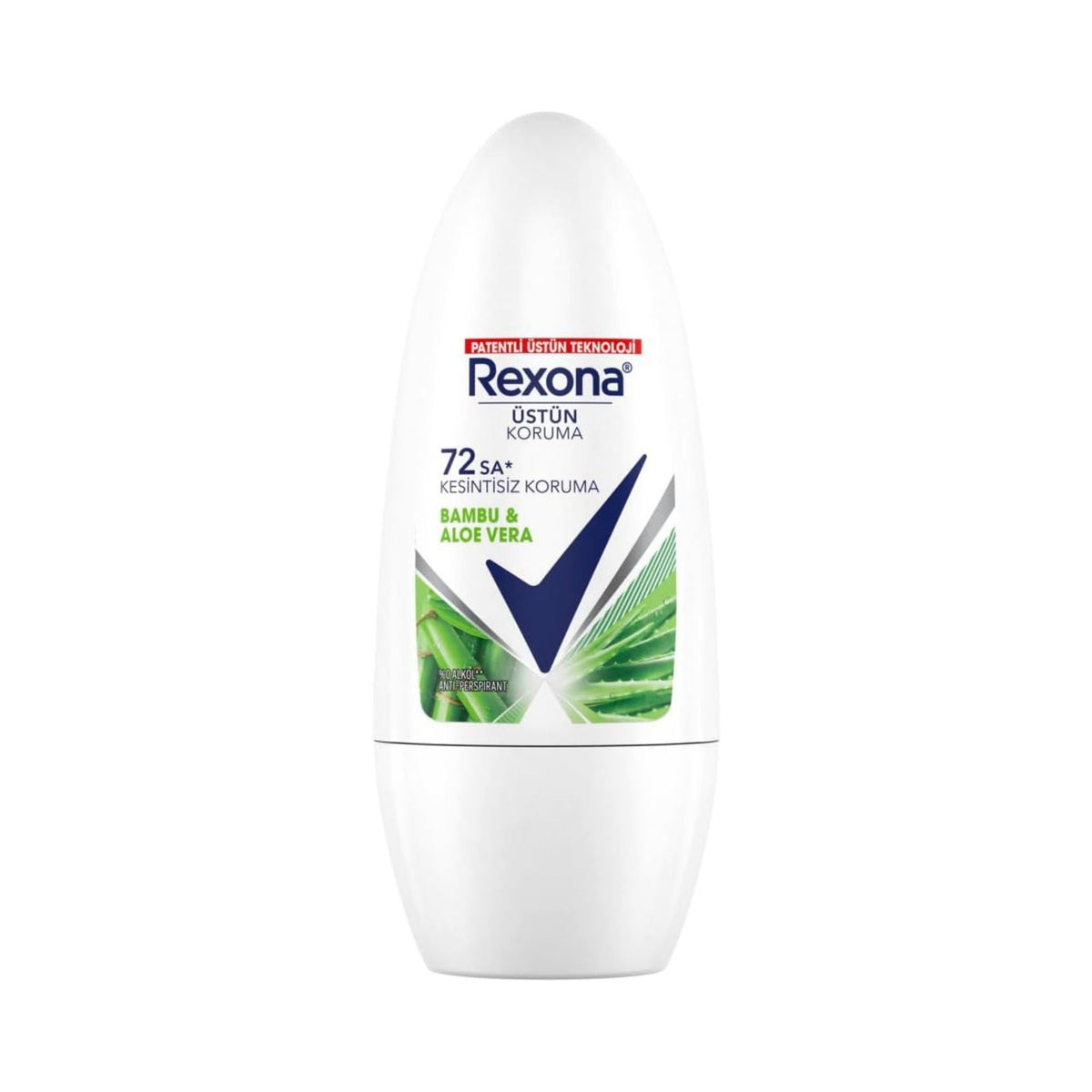 Refect Beauty Rexona Bamboo and Aloe antiperspirant roll-on for women with 72-hour protection and MotionSense technology