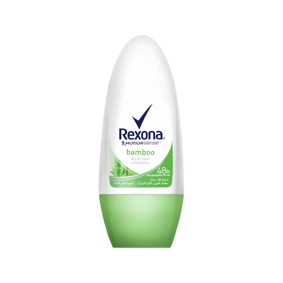 Refect Beauty Rexona Bamboo antiperspirant roll-on with 48-hour protection and MotionSense technology