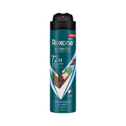 Refect Beauty Rexona Cedarwood & Mint antiperspirant spray for men in a teal 72h protection can.