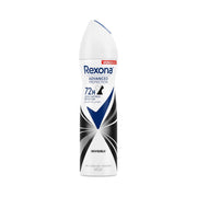 Refect Beauty Rexona Invisible antiperspirant spray for women in a white and blue bottle with 72-hour protection.