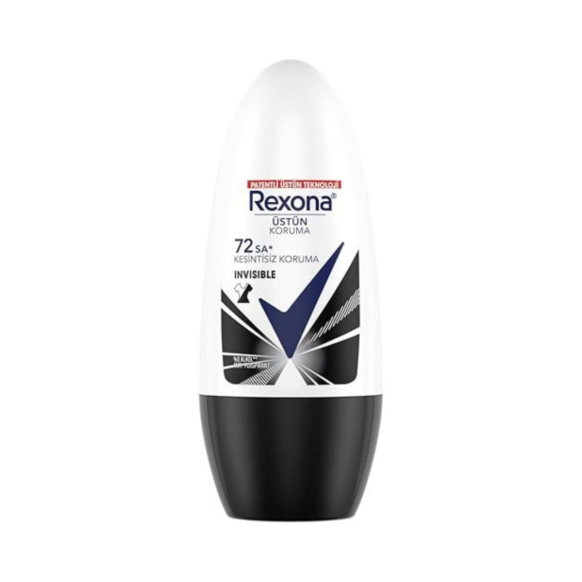 Refect Beauty Rexona Invisible Women Antiperspirant Roll-On for sweat and stain protection