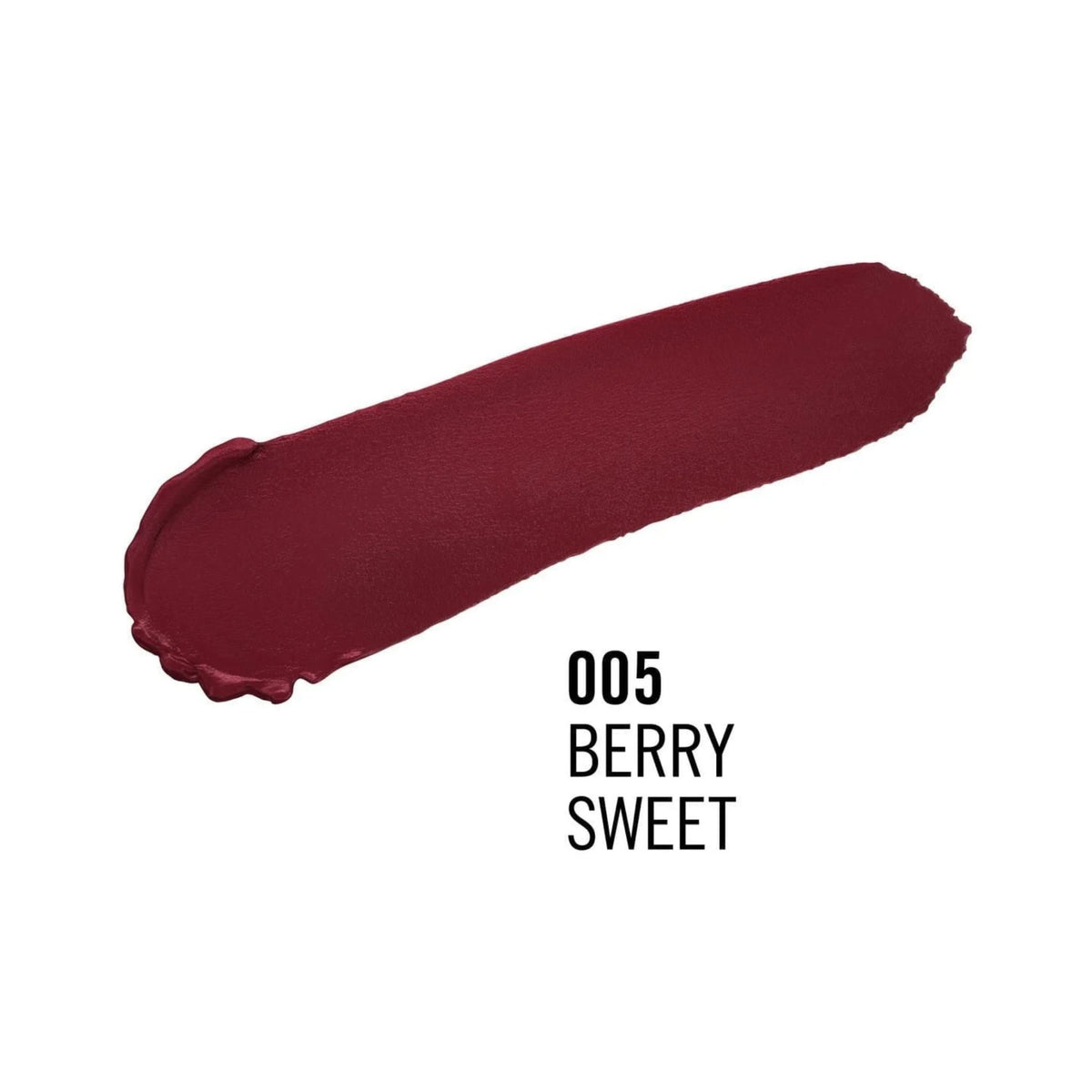 Refect Beauty Rimmel Kind & Free Multi Stick swatch in shade 005 Berry Sweet, a deep berry red creamy pigment.