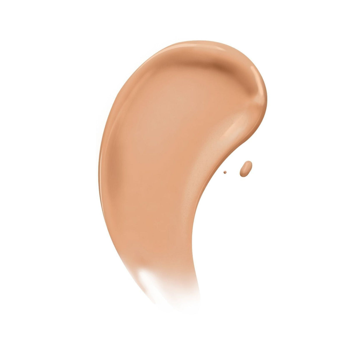 Refect Beauty Rimmel London Kind & Free vegan foundation swatch showing a smooth creamy light beige texture