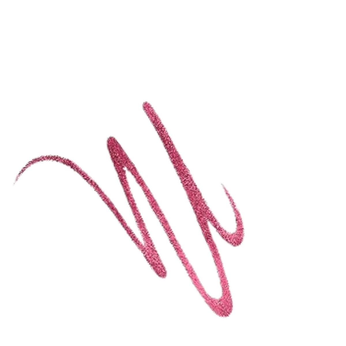Refect Beauty Rimmel London Lasting Finish Exaggerate lip liner swatch in a vibrant pink shade on white background