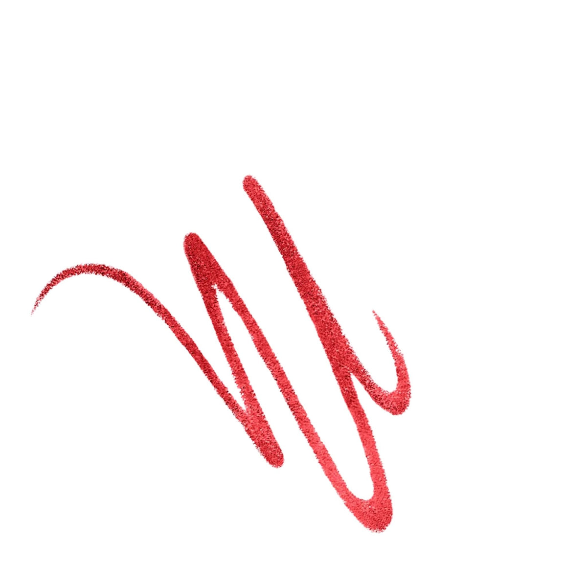 Refect Beauty Rimmel London Lasting Finish lip liner swatch in a vibrant red shade showing smooth, creamy texture.