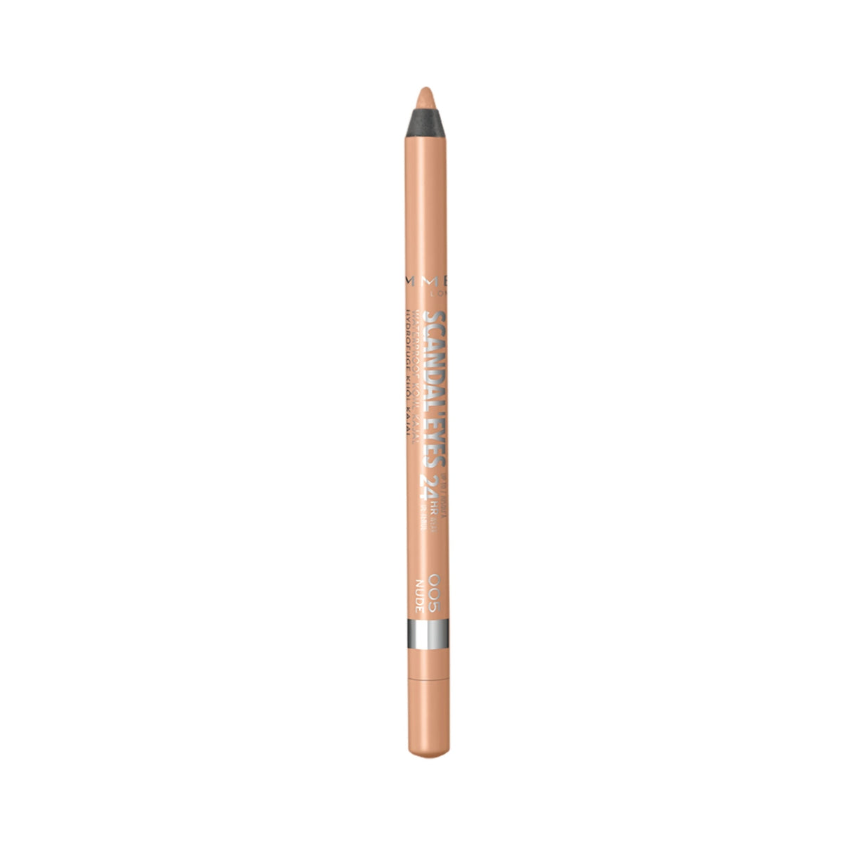 Refect Beauty Rimmel London Scandaleyes waterproof kohl kajal eyeliner in nude shade for bold eye definition