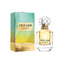 Refect Beauty Roberto Cavalli Paradiso Eau de Parfum bottle and box with a faceted crystal cap and golden liquid.