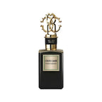 Refect Beauty Roberto Cavalli Gold Collection Tobaccomore unisex perfume in a sleek black bottle with gold cap.