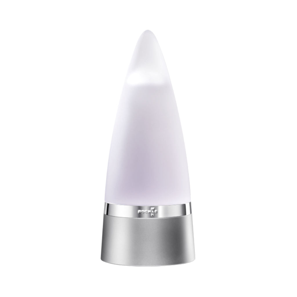 Refect Beauty Rochas Man Eau de Toilette in a unique conical glass bottle with a silver base.