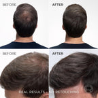 Refect Beauty L’Oréal Paris Magic Retouch dark blonde root concealer spray showing before and after hair coverage