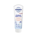 Refect Beauty Sanosan Baby Panthenol Nappy Cream in a white tube for soothing diaper rash and skin irritation.