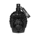Refect Beauty Save Brave UrBN eau de toilette in a matte black gorilla-shaped bottle with a branded tag.
