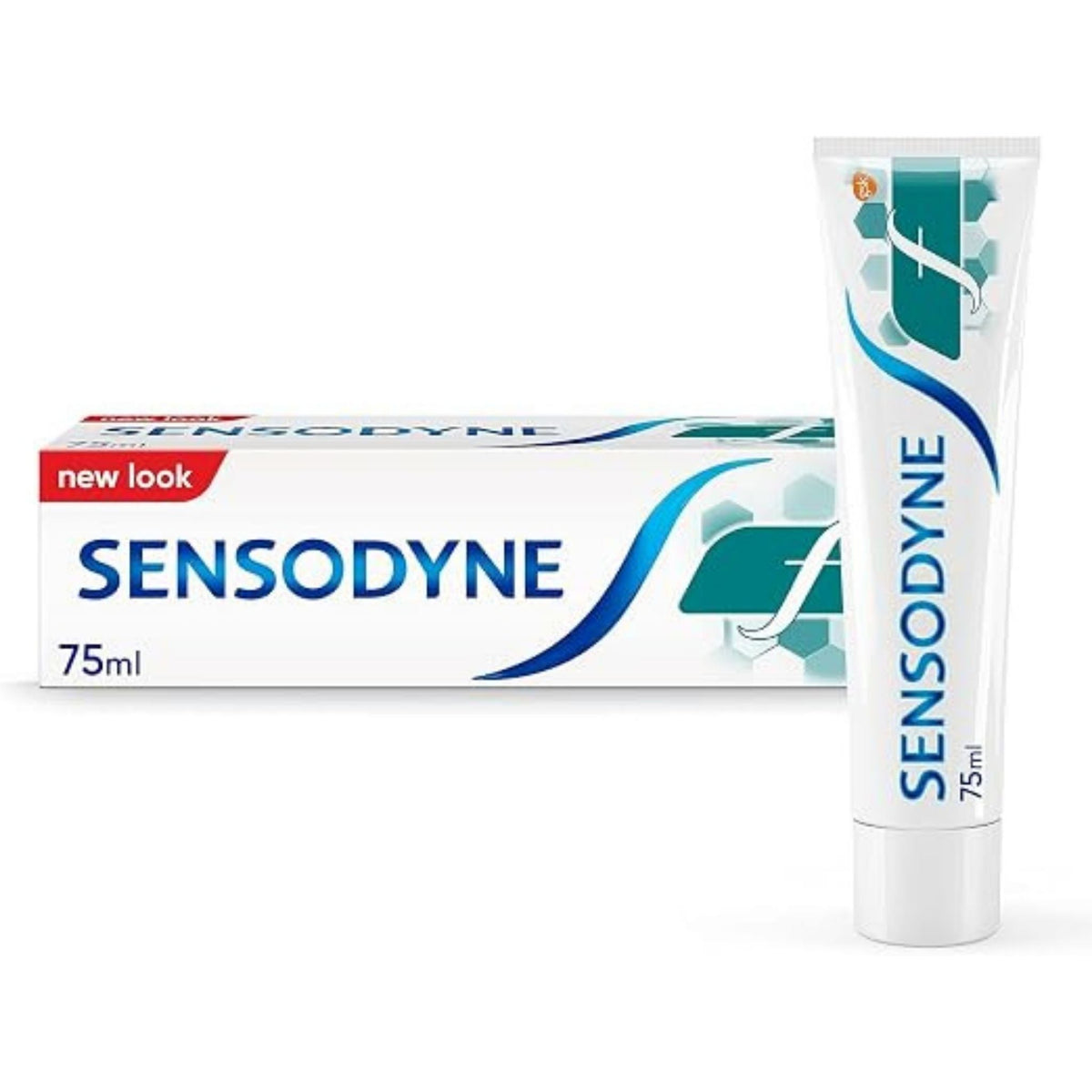 Refect Beauty Sensodyne fluoride toothpaste tube and box for sensitive teeth care