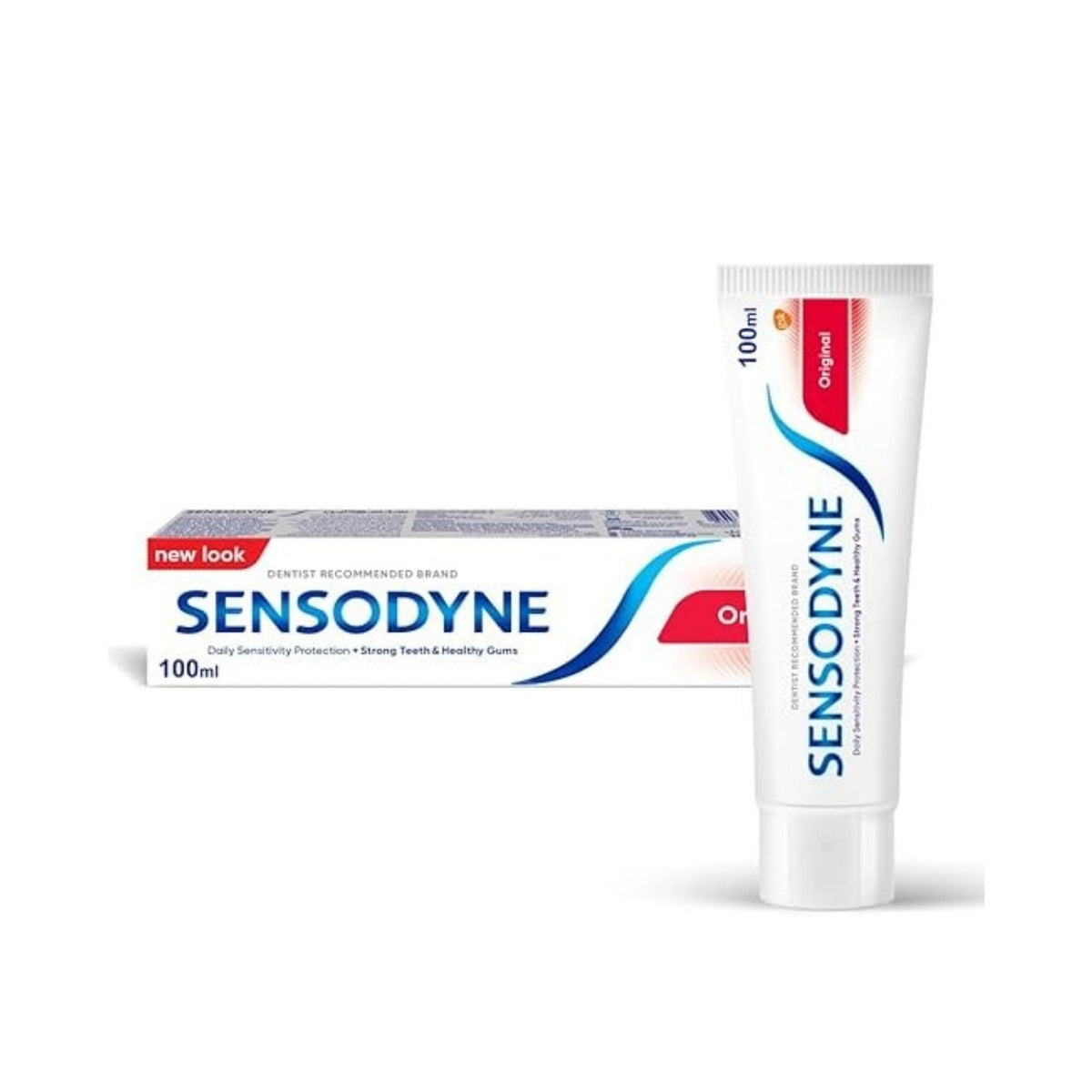 Refect Beauty Sensodyne Original toothpaste 100ml tube and box for sensitive teeth relief and daily oral care