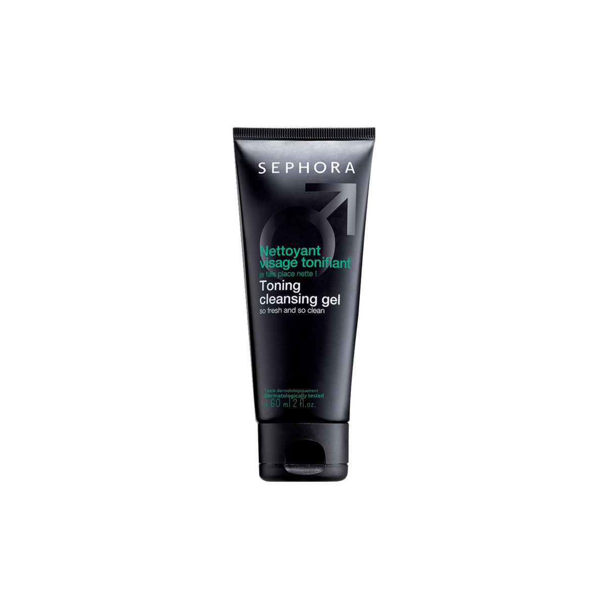 Refect Beauty Sephora Collection Toning Cleansing Gel in a black squeeze tube for daily facial skincare